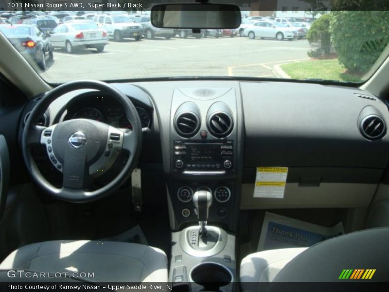 Super Black / Black 2013 Nissan Rogue S AWD