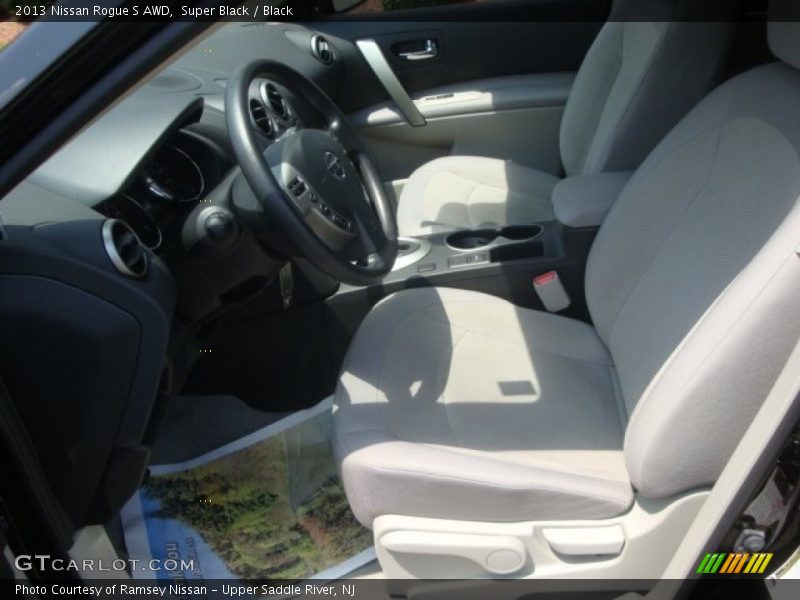 Super Black / Black 2013 Nissan Rogue S AWD