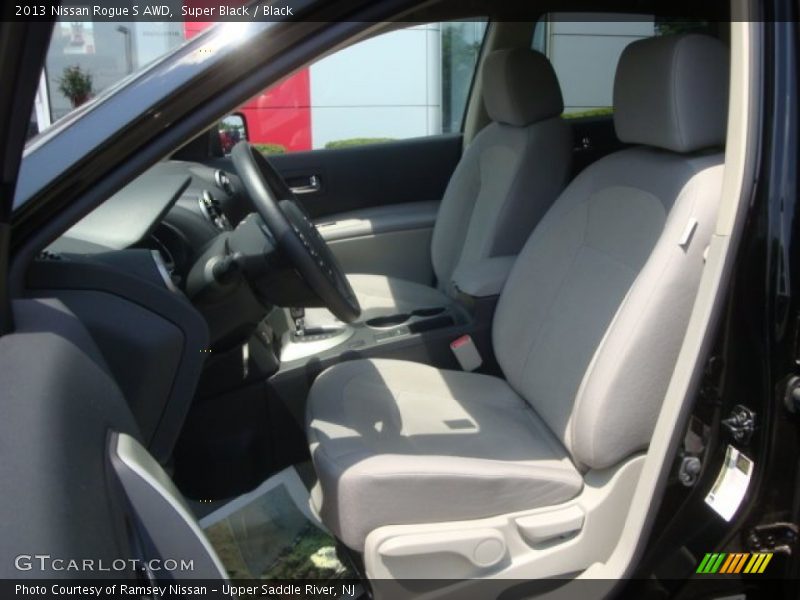 Super Black / Black 2013 Nissan Rogue S AWD