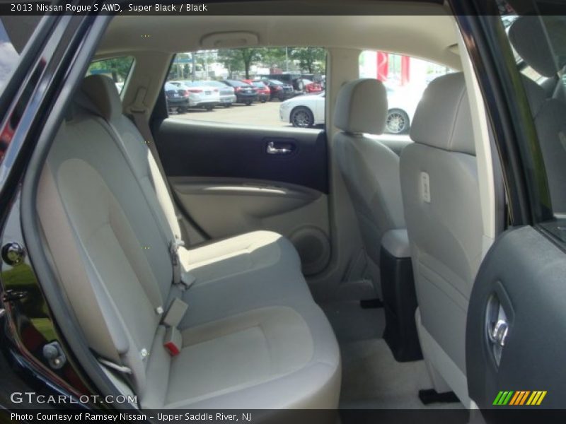 Super Black / Black 2013 Nissan Rogue S AWD