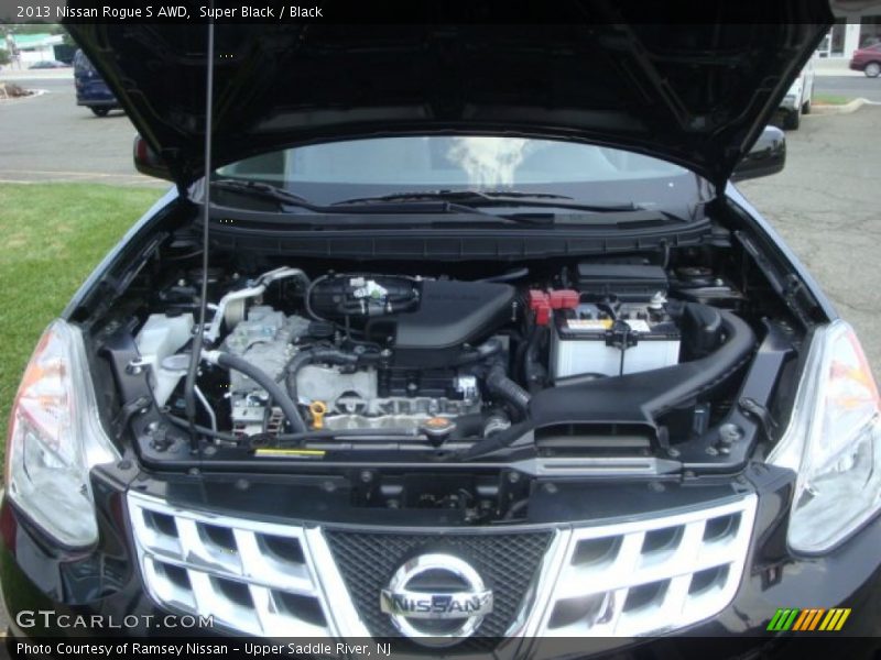 Super Black / Black 2013 Nissan Rogue S AWD