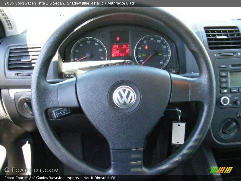 Shadow Blue Metallic / Anthracite Black 2006 Volkswagen Jetta 2.5 Sedan