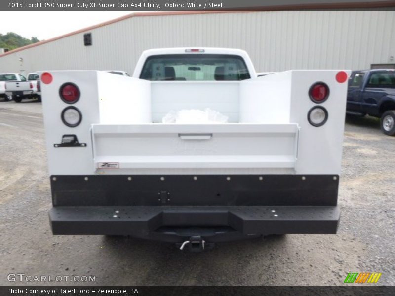 Oxford White / Steel 2015 Ford F350 Super Duty XL Super Cab 4x4 Utility