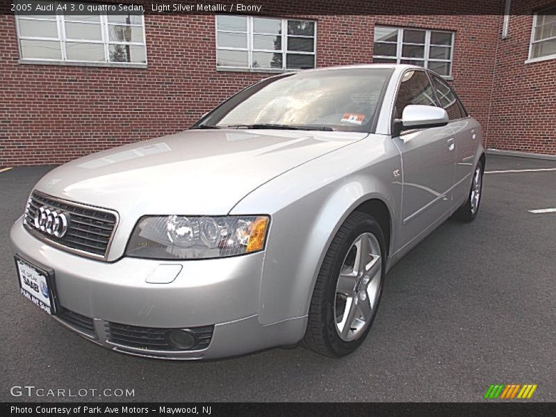 Light Silver Metallic / Ebony 2005 Audi A4 3.0 quattro Sedan