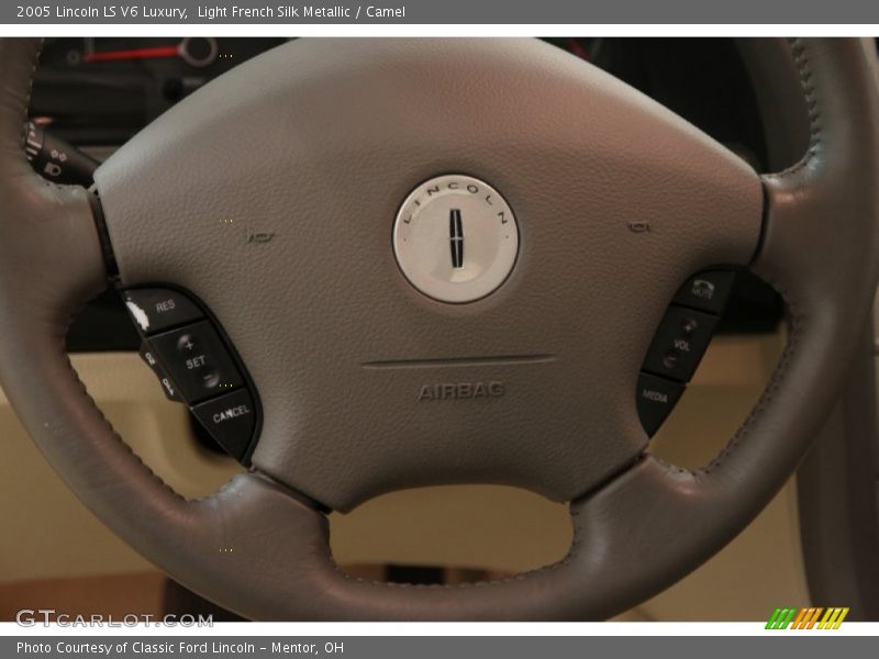 Light French Silk Metallic / Camel 2005 Lincoln LS V6 Luxury