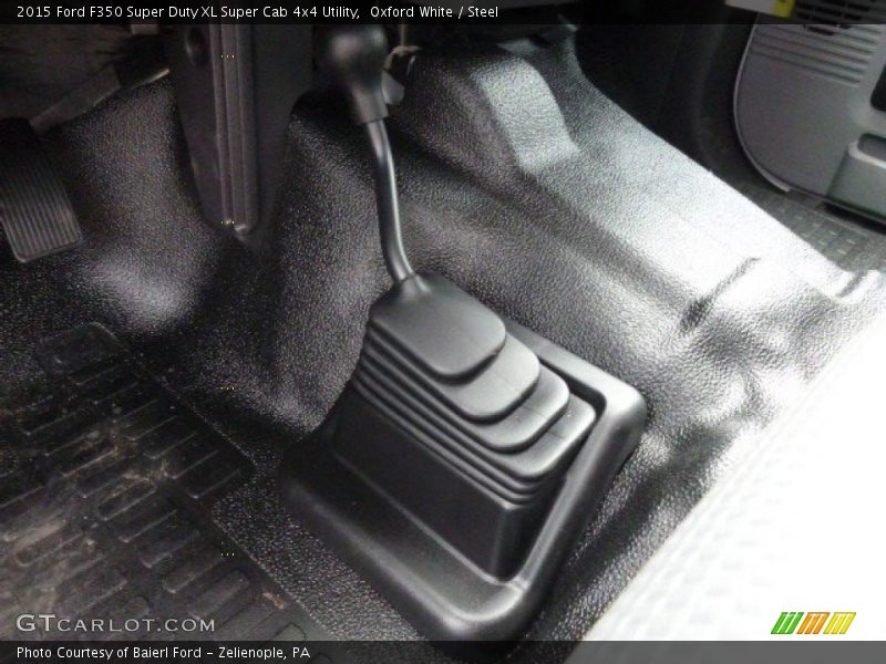 Oxford White / Steel 2015 Ford F350 Super Duty XL Super Cab 4x4 Utility
