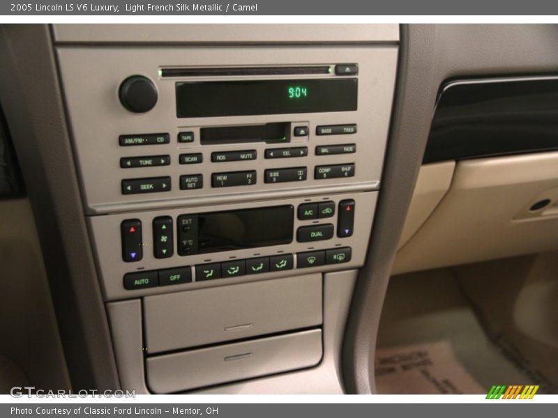 Light French Silk Metallic / Camel 2005 Lincoln LS V6 Luxury