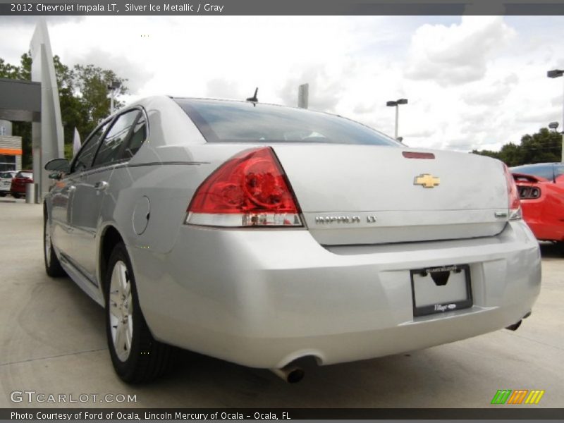 Silver Ice Metallic / Gray 2012 Chevrolet Impala LT