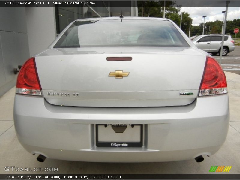 Silver Ice Metallic / Gray 2012 Chevrolet Impala LT
