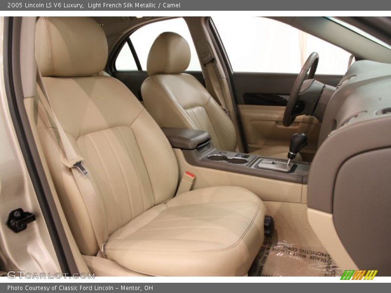 Light French Silk Metallic / Camel 2005 Lincoln LS V6 Luxury
