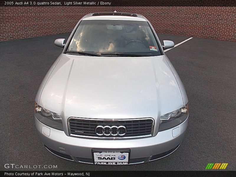 Light Silver Metallic / Ebony 2005 Audi A4 3.0 quattro Sedan