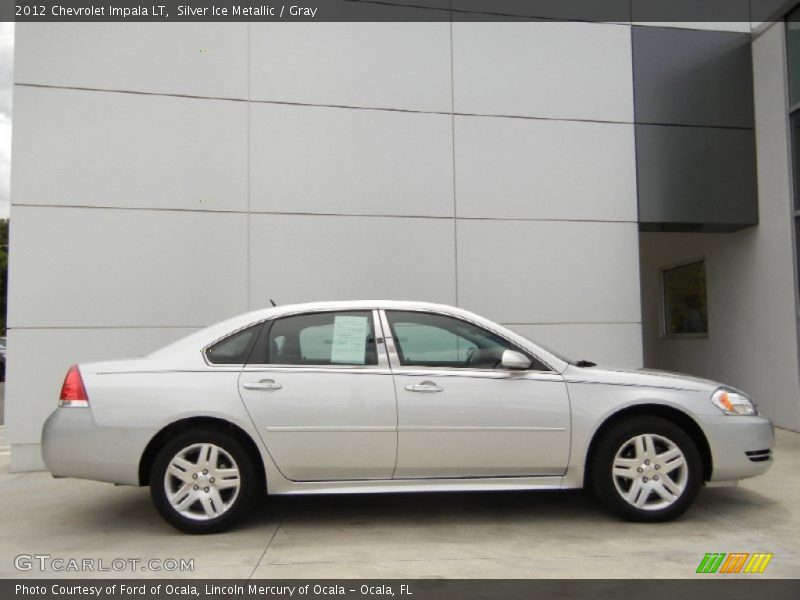 Silver Ice Metallic / Gray 2012 Chevrolet Impala LT