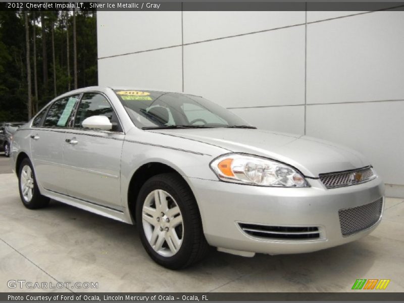Silver Ice Metallic / Gray 2012 Chevrolet Impala LT