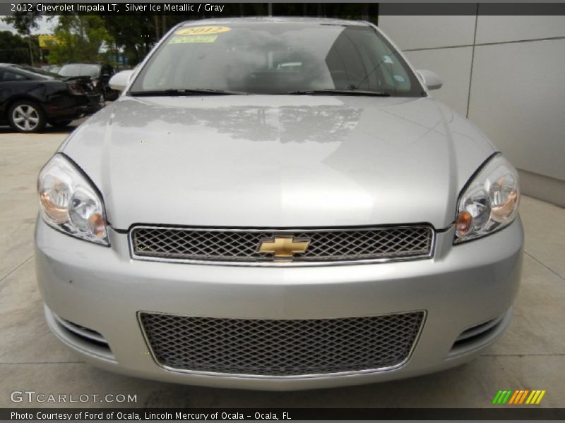 Silver Ice Metallic / Gray 2012 Chevrolet Impala LT