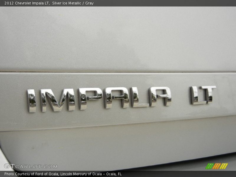 Silver Ice Metallic / Gray 2012 Chevrolet Impala LT