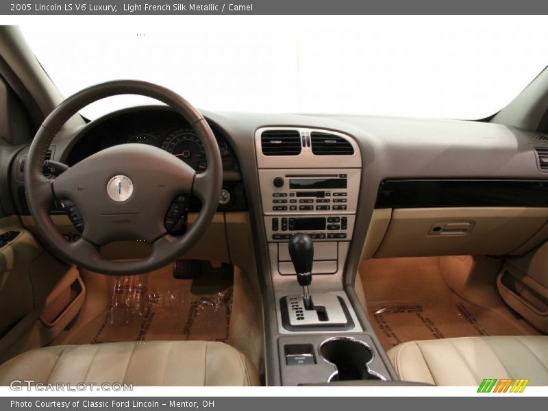 Light French Silk Metallic / Camel 2005 Lincoln LS V6 Luxury
