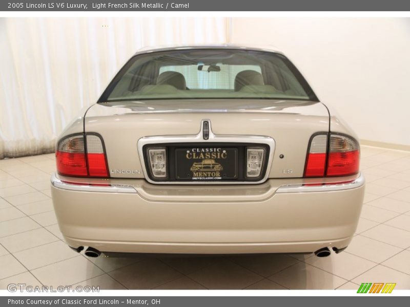 Light French Silk Metallic / Camel 2005 Lincoln LS V6 Luxury