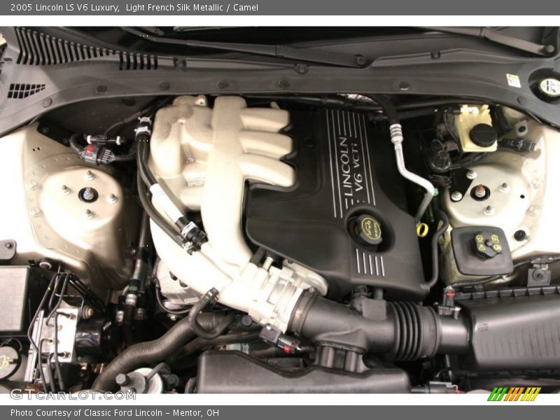 Light French Silk Metallic / Camel 2005 Lincoln LS V6 Luxury