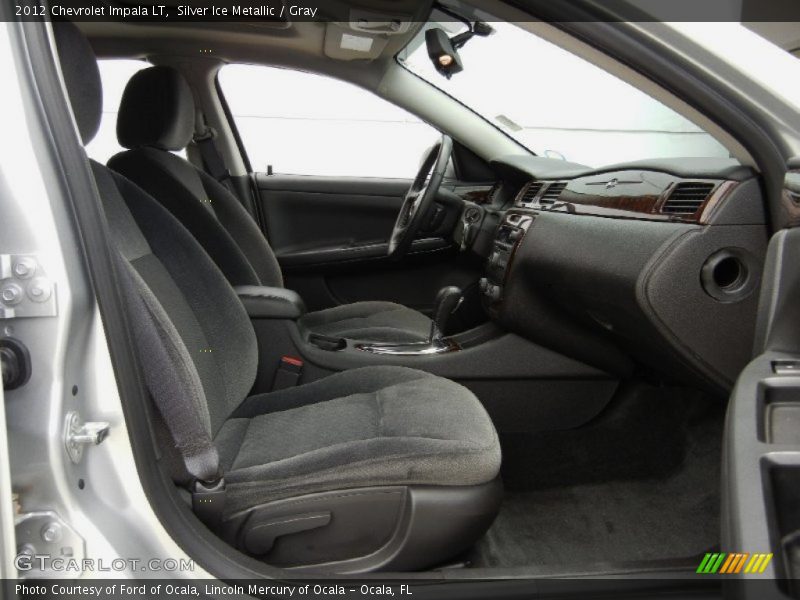 Silver Ice Metallic / Gray 2012 Chevrolet Impala LT