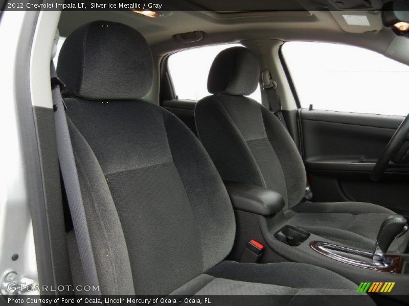Silver Ice Metallic / Gray 2012 Chevrolet Impala LT