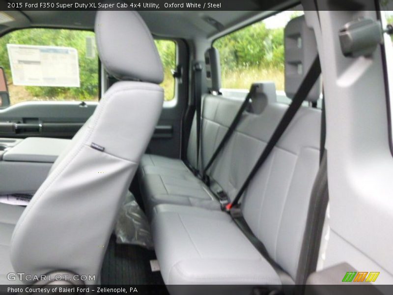 Oxford White / Steel 2015 Ford F350 Super Duty XL Super Cab 4x4 Utility