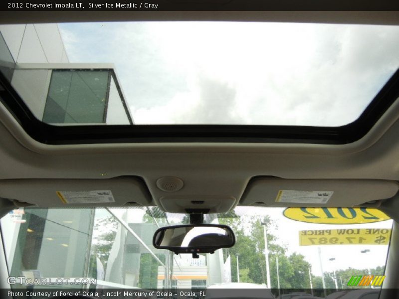 Silver Ice Metallic / Gray 2012 Chevrolet Impala LT