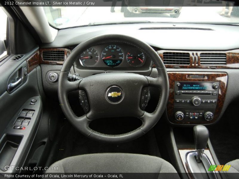 Silver Ice Metallic / Gray 2012 Chevrolet Impala LT