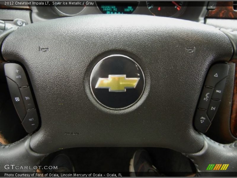 Silver Ice Metallic / Gray 2012 Chevrolet Impala LT
