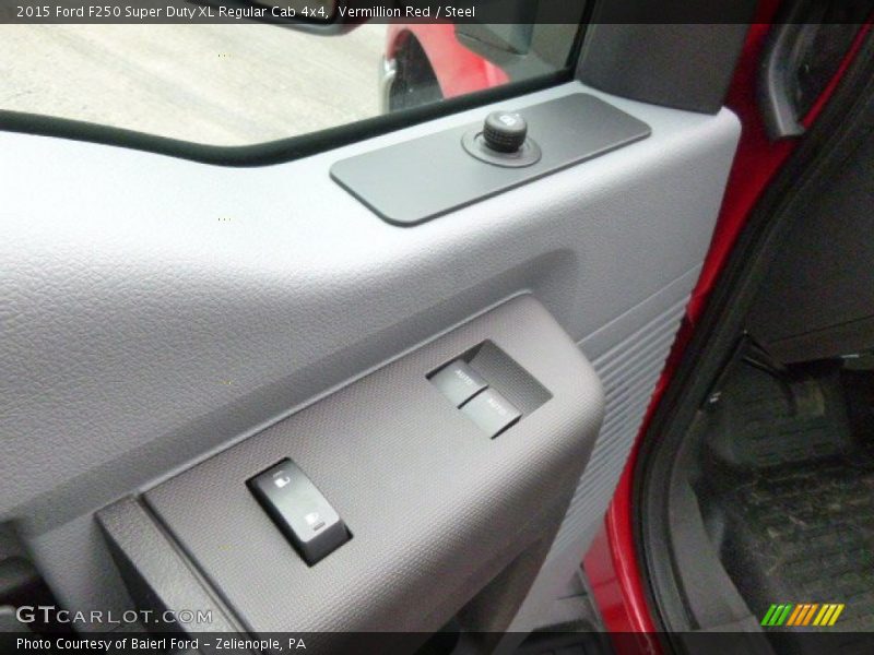 Vermillion Red / Steel 2015 Ford F250 Super Duty XL Regular Cab 4x4
