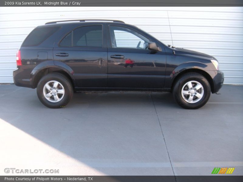 Midnight Blue / Gray 2009 Kia Sorento LX