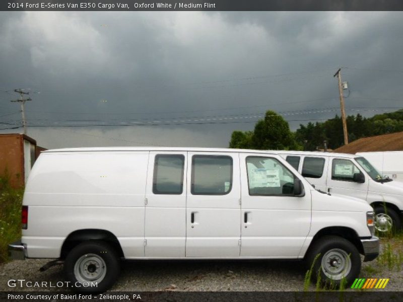 Oxford White / Medium Flint 2014 Ford E-Series Van E350 Cargo Van
