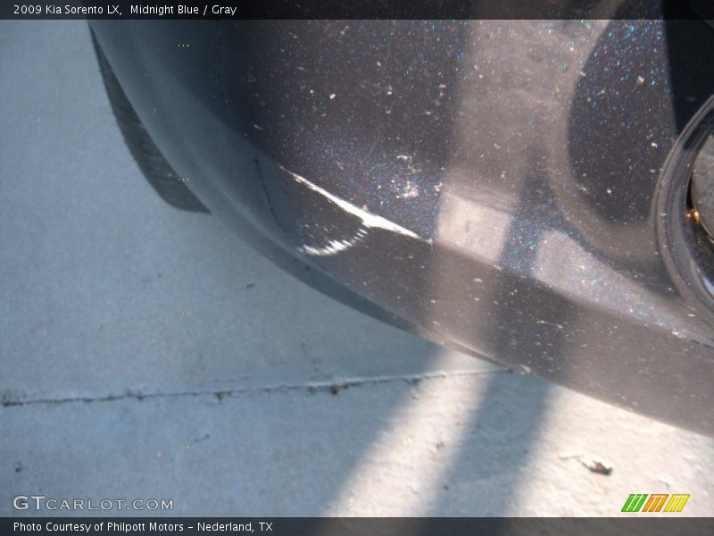 Midnight Blue / Gray 2009 Kia Sorento LX