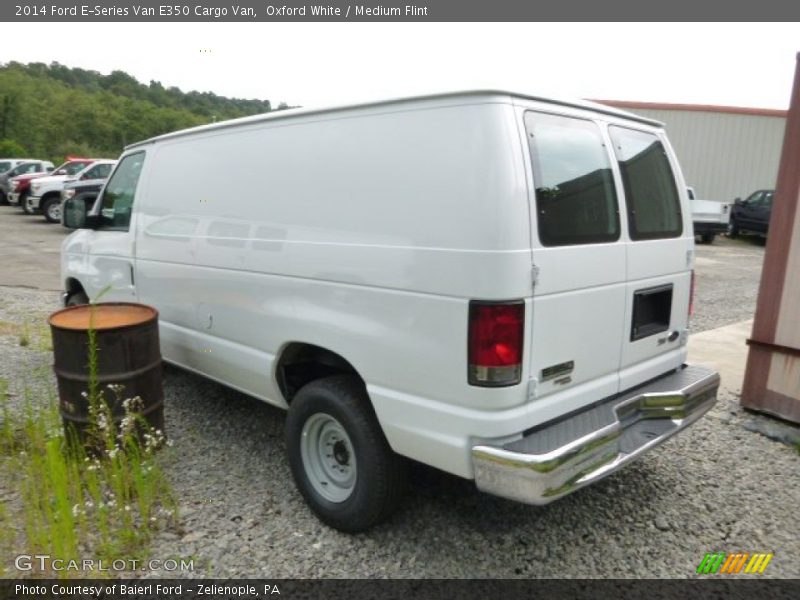Oxford White / Medium Flint 2014 Ford E-Series Van E350 Cargo Van