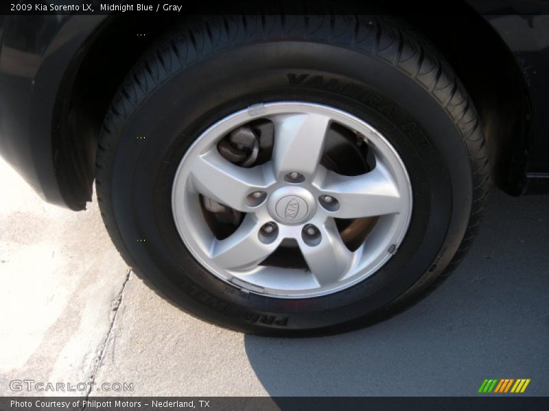 Midnight Blue / Gray 2009 Kia Sorento LX