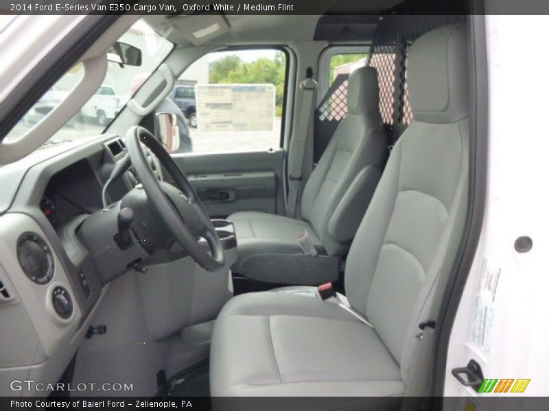 Oxford White / Medium Flint 2014 Ford E-Series Van E350 Cargo Van