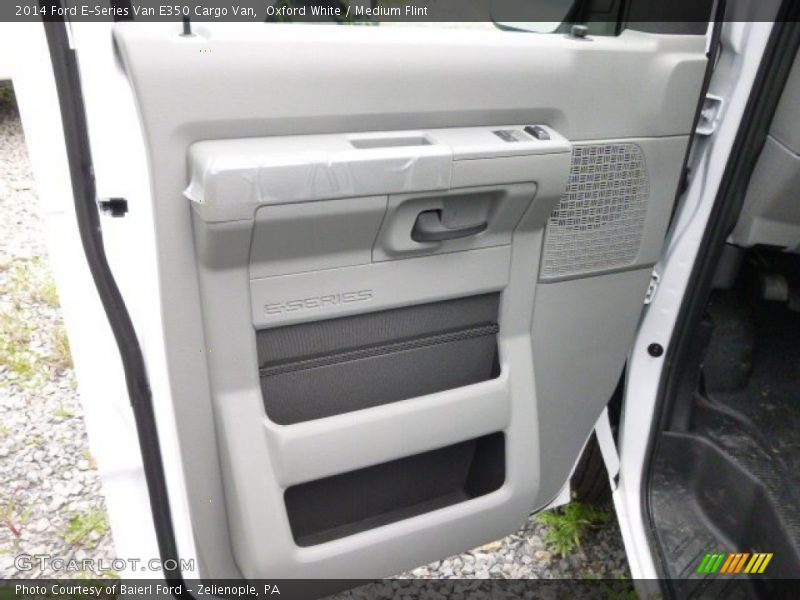 Oxford White / Medium Flint 2014 Ford E-Series Van E350 Cargo Van