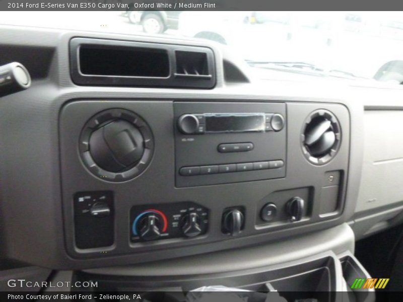 Oxford White / Medium Flint 2014 Ford E-Series Van E350 Cargo Van