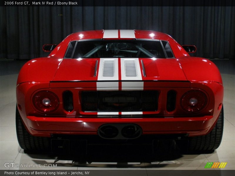 Mark IV Red / Ebony Black 2006 Ford GT