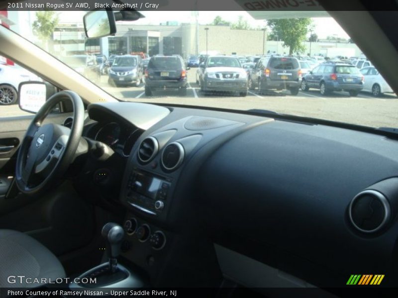 Black Amethyst / Gray 2011 Nissan Rogue SV AWD