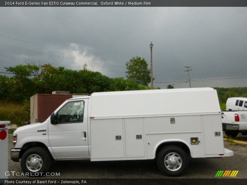 Oxford White / Medium Flint 2014 Ford E-Series Van E350 Cutaway Commercial
