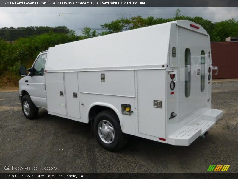 Oxford White / Medium Flint 2014 Ford E-Series Van E350 Cutaway Commercial