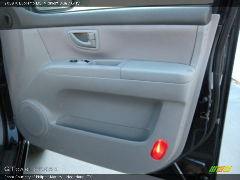 Midnight Blue / Gray 2009 Kia Sorento LX