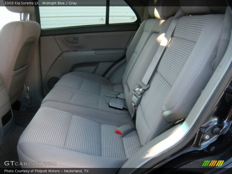 Midnight Blue / Gray 2009 Kia Sorento LX
