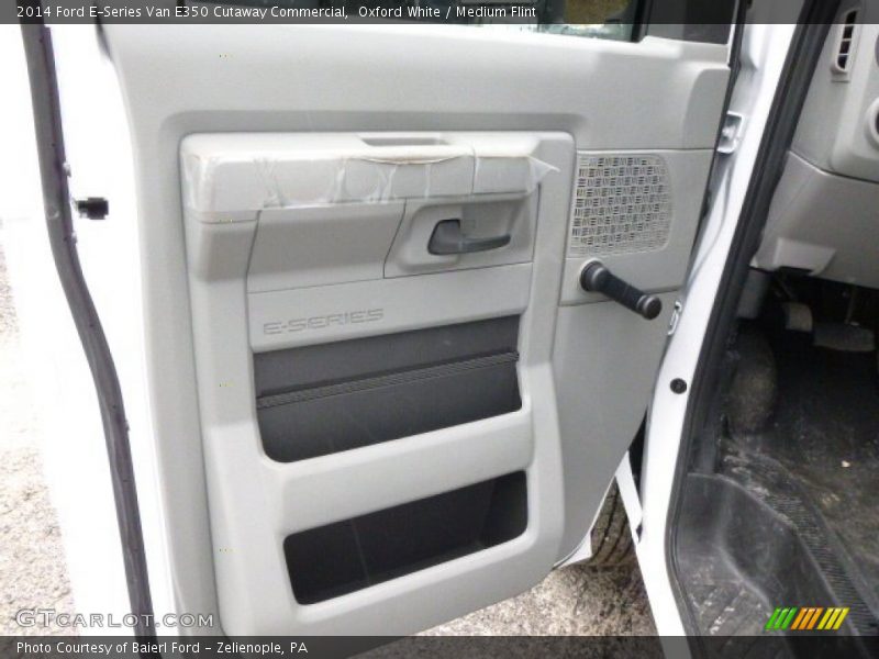 Oxford White / Medium Flint 2014 Ford E-Series Van E350 Cutaway Commercial
