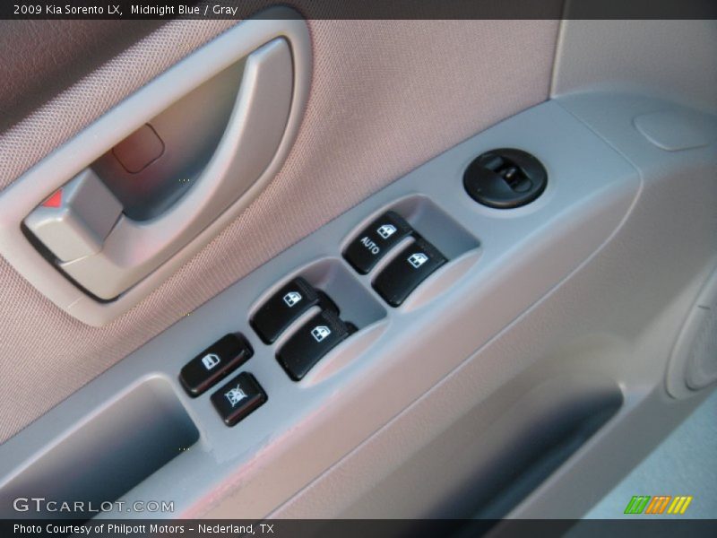 Midnight Blue / Gray 2009 Kia Sorento LX