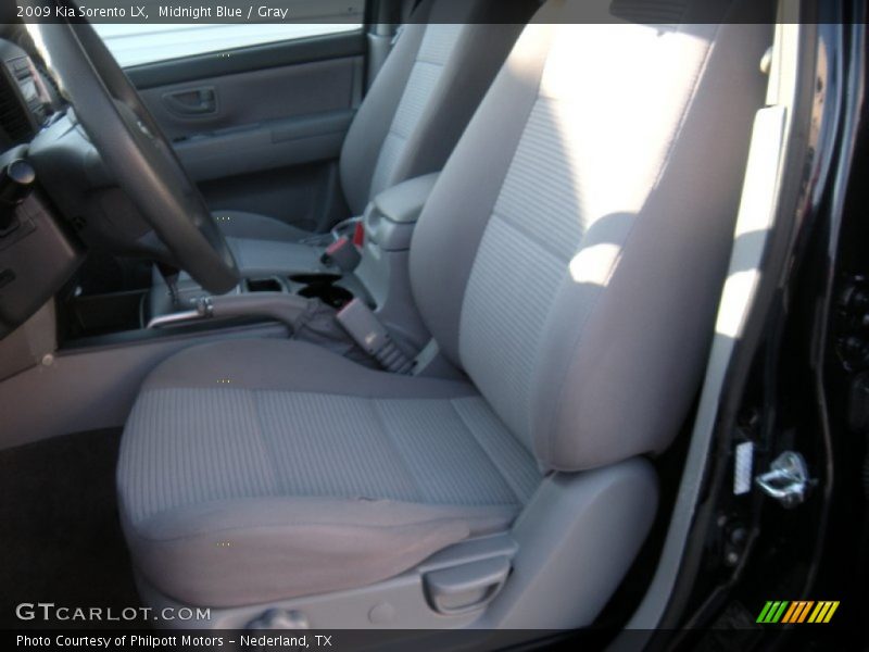 Midnight Blue / Gray 2009 Kia Sorento LX