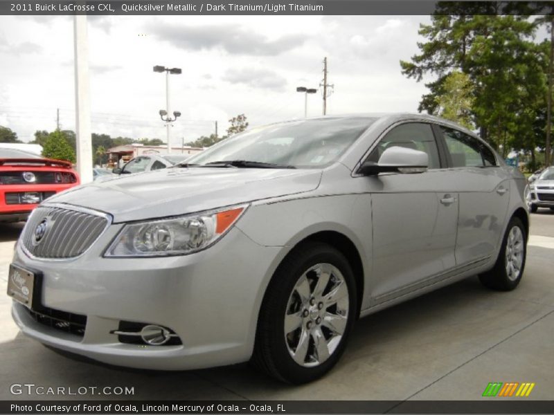 Quicksilver Metallic / Dark Titanium/Light Titanium 2011 Buick LaCrosse CXL