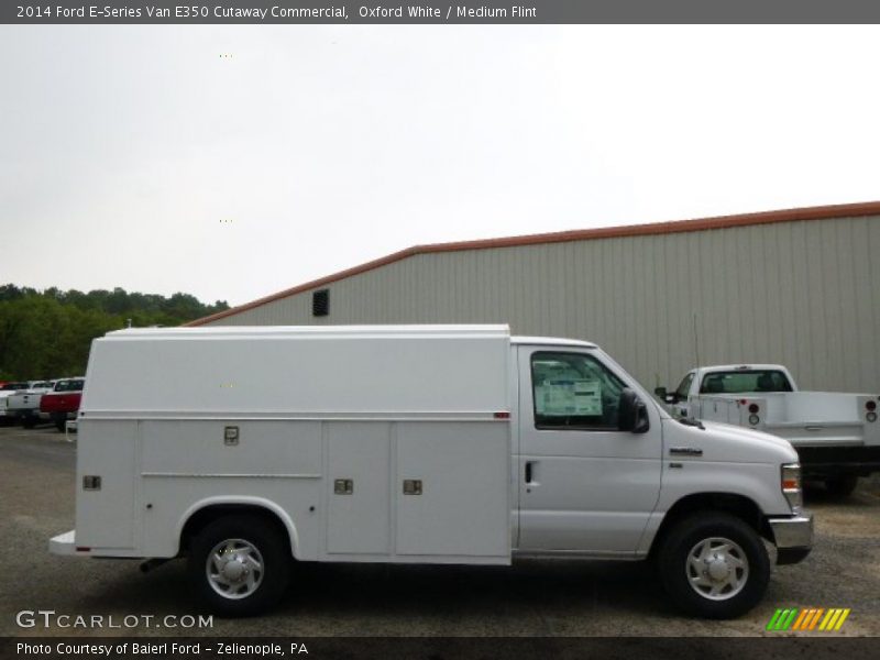 Oxford White / Medium Flint 2014 Ford E-Series Van E350 Cutaway Commercial