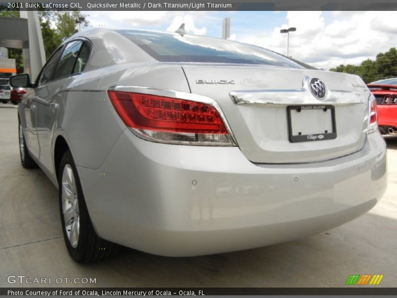 Quicksilver Metallic / Dark Titanium/Light Titanium 2011 Buick LaCrosse CXL