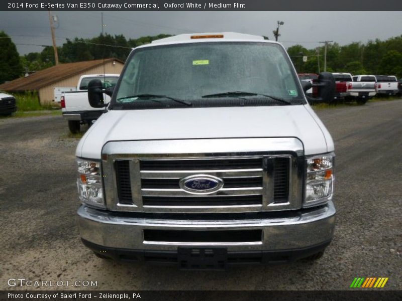 Oxford White / Medium Flint 2014 Ford E-Series Van E350 Cutaway Commercial